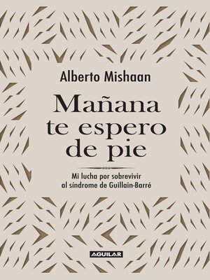 cover image of Mañana te espero de pie